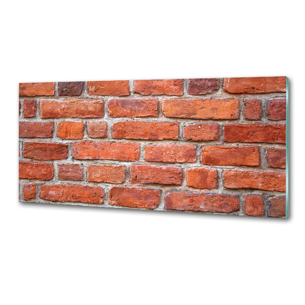 Salpicadero de cocina pared de ladrillos