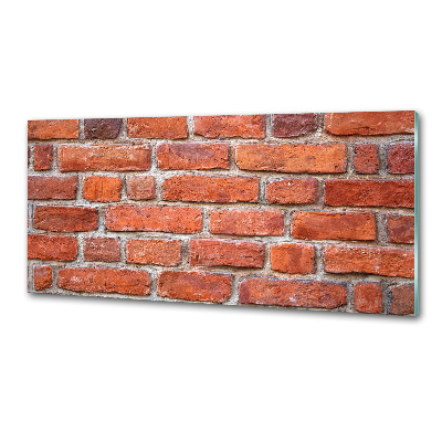 Salpicadero de cocina pared de ladrillos