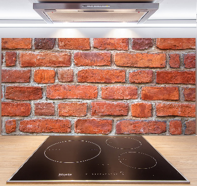 Salpicadero de cocina pared de ladrillos