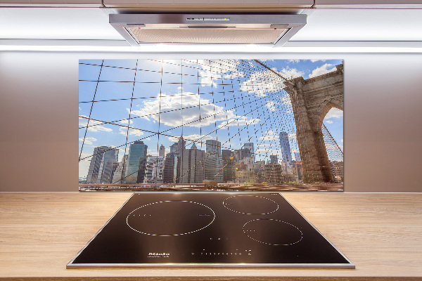 Panel de pared de cocina Puente de Nueva York