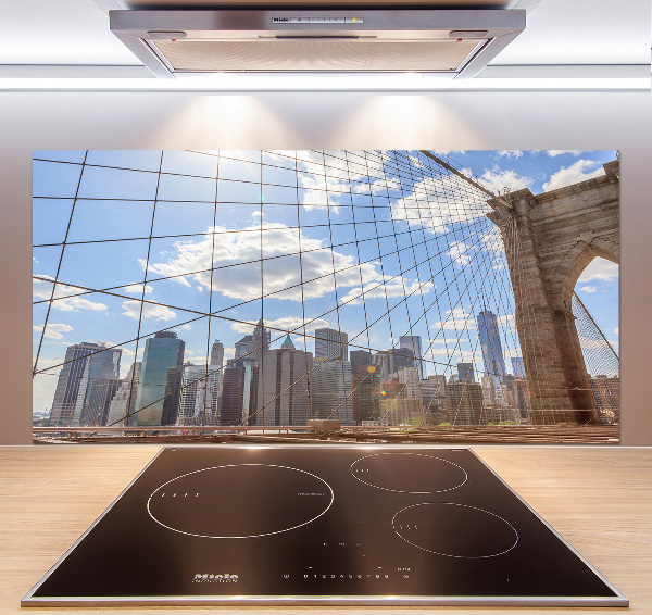 Panel de pared de cocina Puente de Nueva York