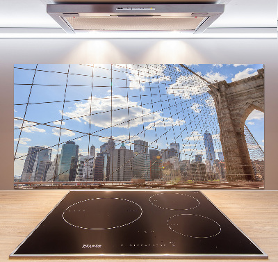 Panel de pared de cocina Puente de Nueva York