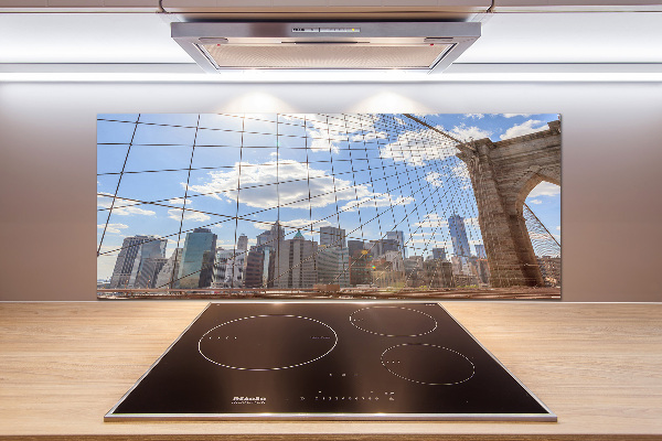Panel de pared de cocina Puente de Nueva York