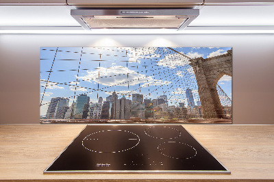 Panel de pared de cocina Puente de Nueva York