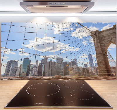Panel de pared de cocina Puente de Nueva York