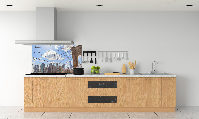 Panel de pared de cocina Puente de Nueva York