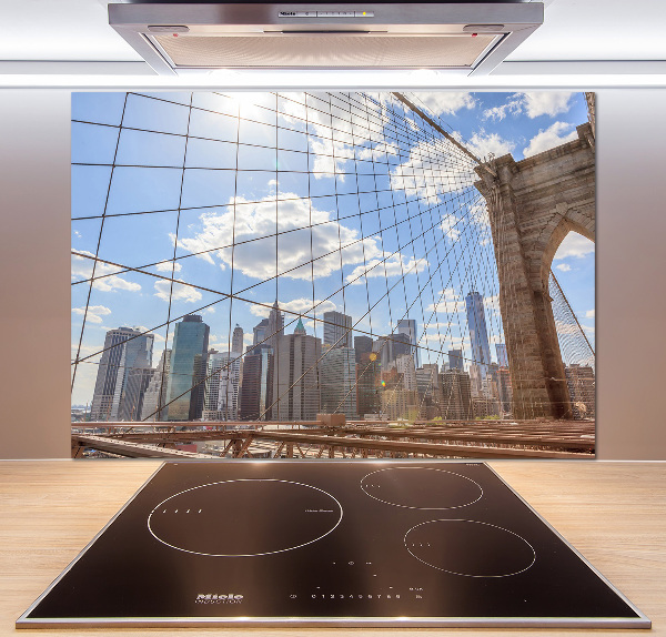 Panel de pared de cocina Puente de Nueva York