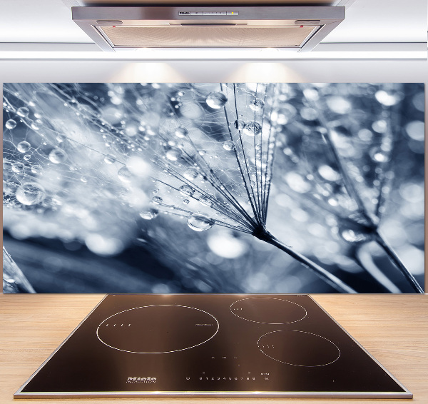 Panel antisalpicaduras semillas de diente de león