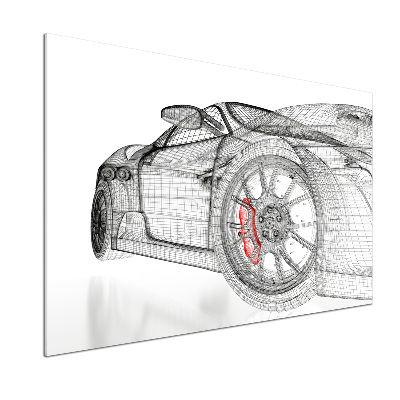 Panel antisalpicaduras malla de coche
