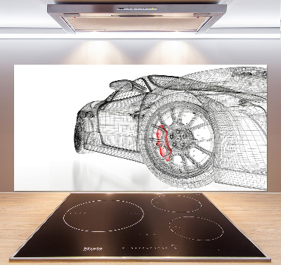 Panel antisalpicaduras malla de coche