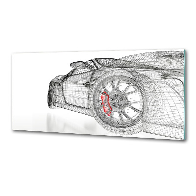 Panel antisalpicaduras malla de coche