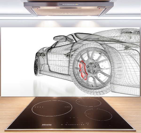 Panel antisalpicaduras malla de coche