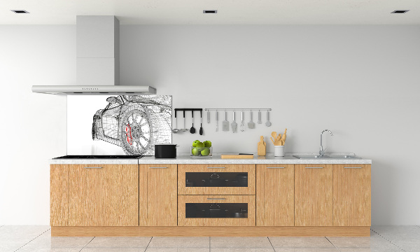 Panel antisalpicaduras malla de coche