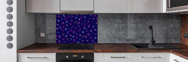 Panel para cocina Fondo geométrico