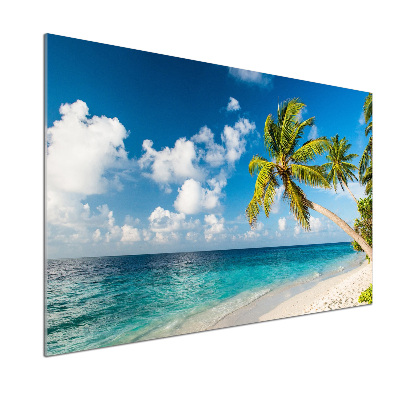 Panel de pared de cocina Playa de Maldivas