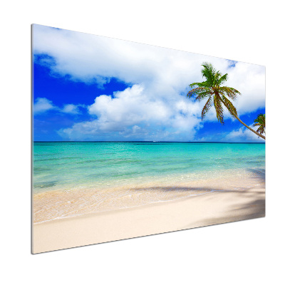 Panel de pared de cocina Playa caribeña