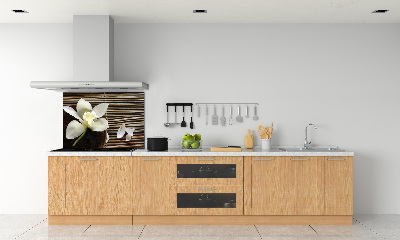 Panel między meble w kuchni Orchidea