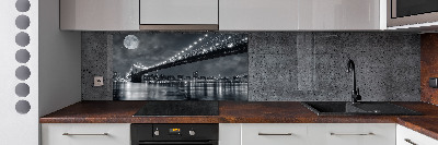 Panel de pared de cocina Puente de Brooklyn