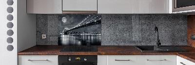 Panel de pared de cocina Puente de Brooklyn