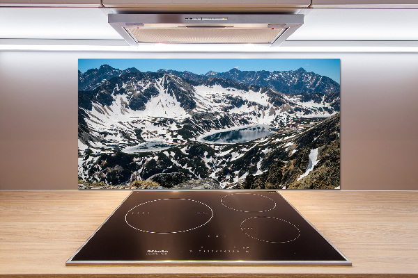 Panel do kuchni Jezioro w Tatrach