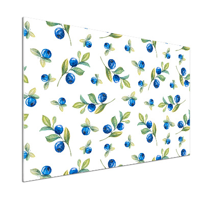 Panel de pared de cocina Arándanos