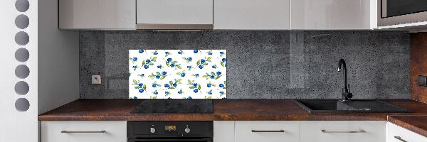 Panel de pared de cocina Arándanos