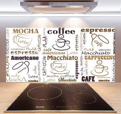 Panel antisalpicaduras Hora del café