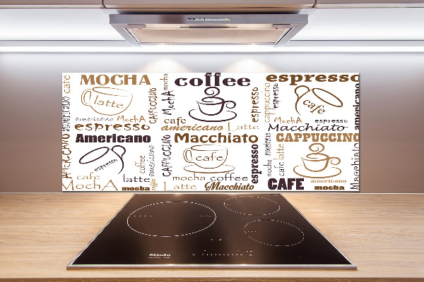 Panel antisalpicaduras Hora del café