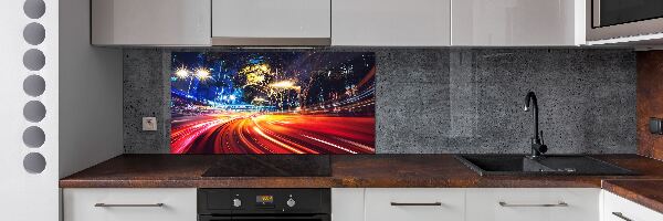 Panel antisalpicaduras Velocidad en la ciudad