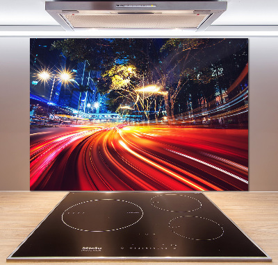 Panel antisalpicaduras Velocidad en la ciudad