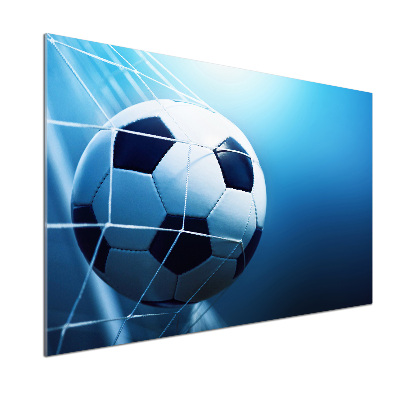 Panel para cocina El balón está en la portería.