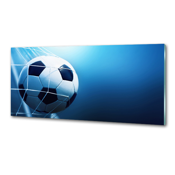 Panel para cocina El balón está en la portería.