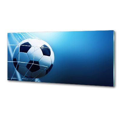 Panel para cocina El balón está en la portería.