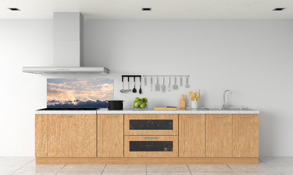 Panel do kuchni Chmury na niebie