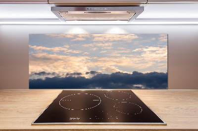 Panel do kuchni Chmury na niebie