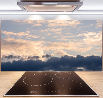 Panel antisalpicaduras Nubes en el cielo