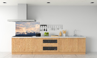 Panel antisalpicaduras Nubes en el cielo