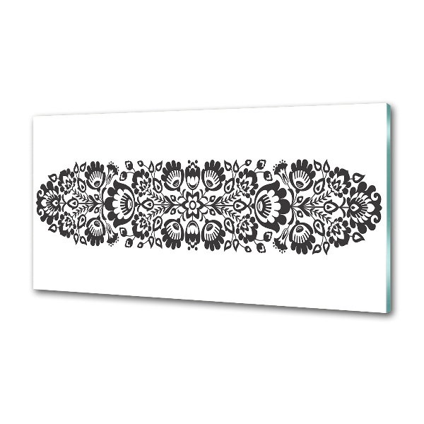 Salpicadero de cocina Flores populares