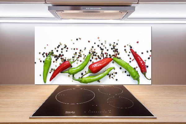 Panel do kuchni Papryczki chilli