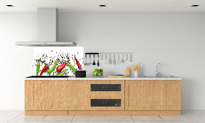 Salpicadero para cocina chiles