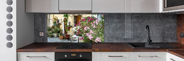 Panel antisalpicaduras Calles de Francia