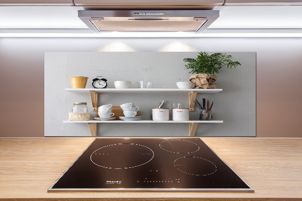 Salpicadero para cocina Decoraciones en el estante