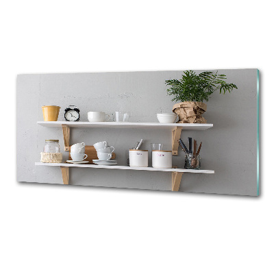 Panel do kuchni Ozdoby na półce