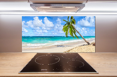 Panel do kuchni Tropikalna plaża