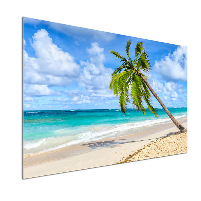 Panel de pared de cocina Playa tropical