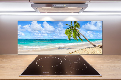 Panel de pared de cocina Playa tropical