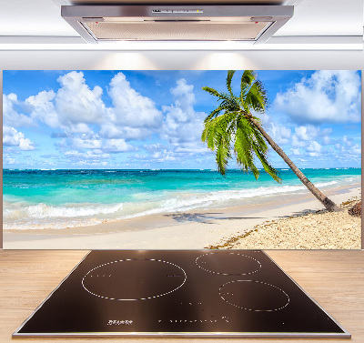 Panel de pared de cocina Playa tropical
