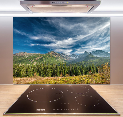 Panel de pared de cocina Otoño en los montes Tatra