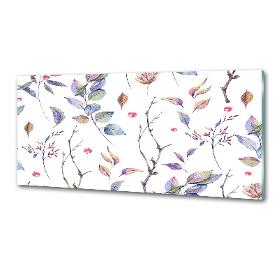 Panel de pared de cocina Hojas