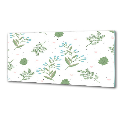 Salpicadero de cocina Hojas